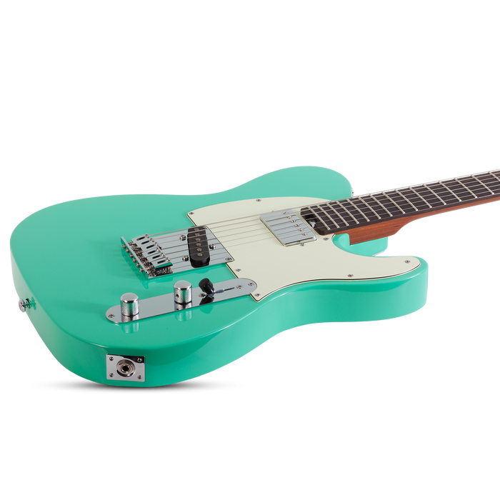 Schecter Nick Johnston Pt-Usa "Wembley" Teal Met w/Case