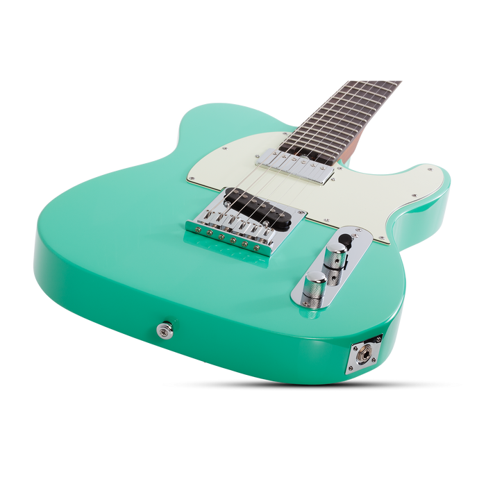 Schecter Nick Johnston Pt-Usa "Wembley" Teal Met w/Case