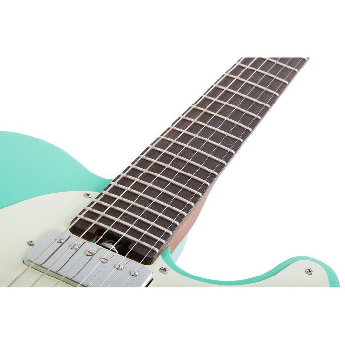Schecter Nick Johnston Pt-Usa "Wembley" Teal Met w/Case