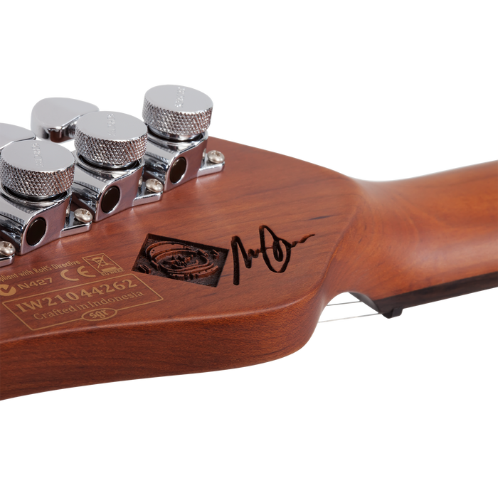 Schecter Nick Johnston Pt-Usa "Wembley" Teal Met w/Case