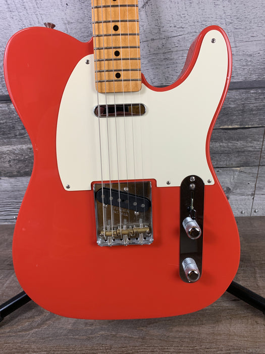 Fender Vintera '50s Telecaster, Maple Fretboard - Fiesta Red - Used