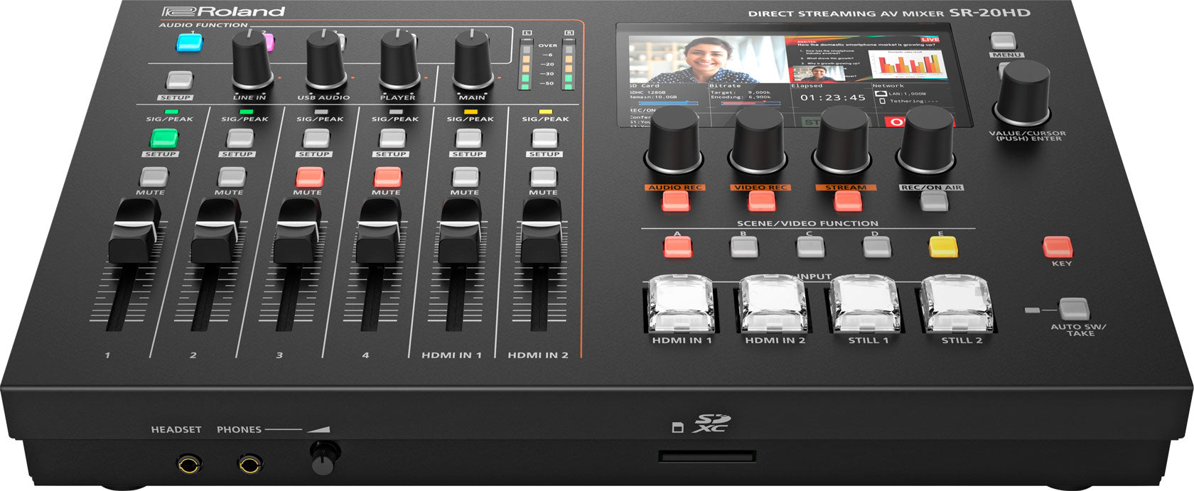 Roland SR-20HD Direct Streaming AV Mixer