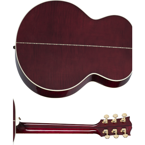 Gibson SJ-200 Standard Left-handed, Wine Red