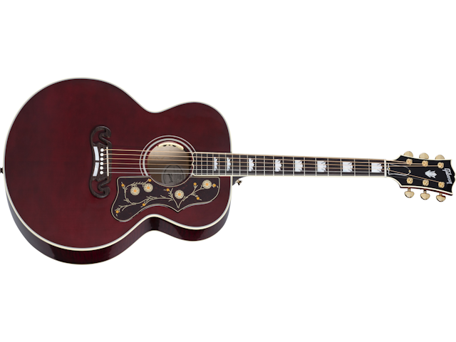 Gibson SJ-200 Standard Left-handed, Wine Red