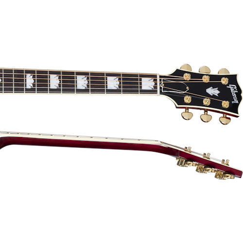 Gibson SJ-200 Standard Left-handed, Wine Red