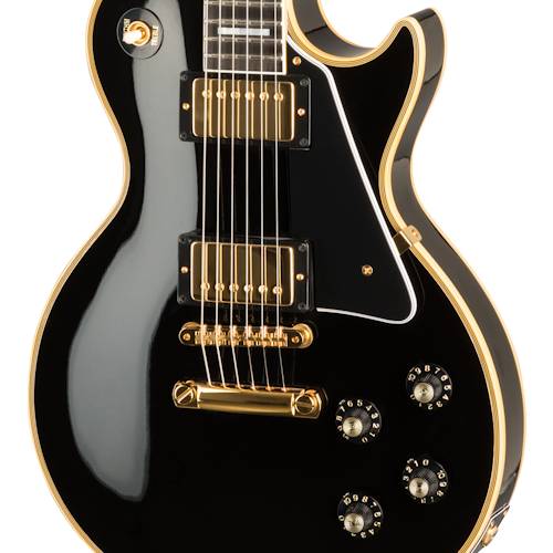 Gibson 1968 Les Paul Custom Reissue Gloss, Ebony for Sale in
