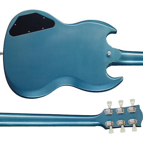 Gibson Murphy Lab Ultra Lite Aged '64 SG Standard with Maestro, Pelham Blue