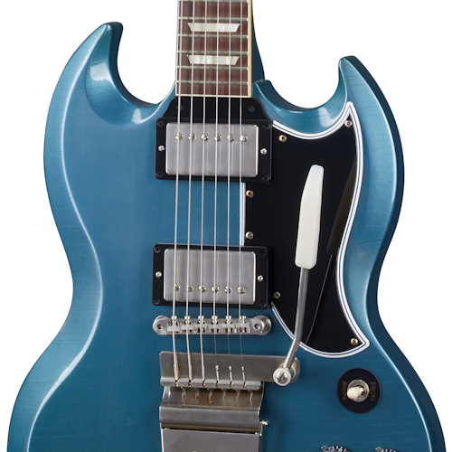 Gibson Murphy Lab Ultra Lite Aged '64 SG Standard with Maestro, Pelham Blue