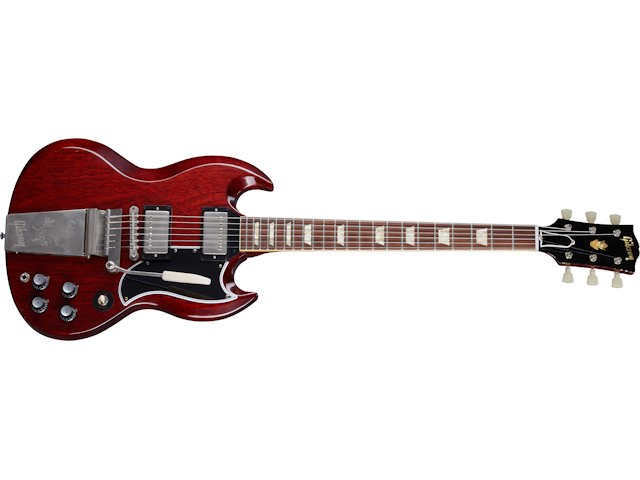 Gibson Murphy Lab Ultra Lite Aged '64 SG Standard with Maestro, Cherry