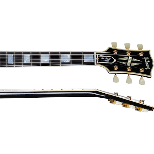 Gibson Murphy Lab Lite Aged '57 Les Paul Custom 3-Pickup with  Gold Bigsby, Ebony