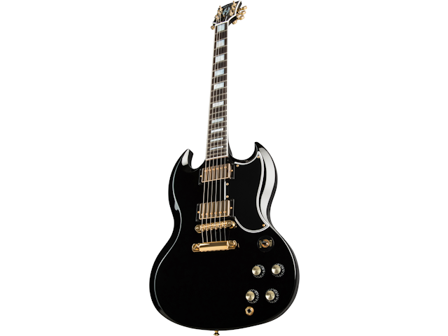 Gibson SG Custom with Ebony Fingerboard Left-handed, Gloss Ebony