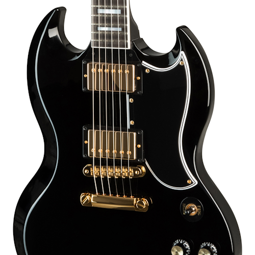 Gibson SG Custom with Ebony Fingerboard Left-handed, Gloss Ebony