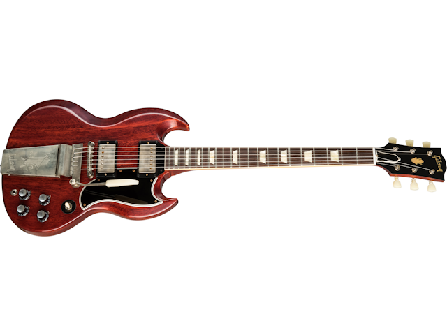 Gibson 1964 SG Standard Reissue with Maestro Vibrola VOS, Cherry
