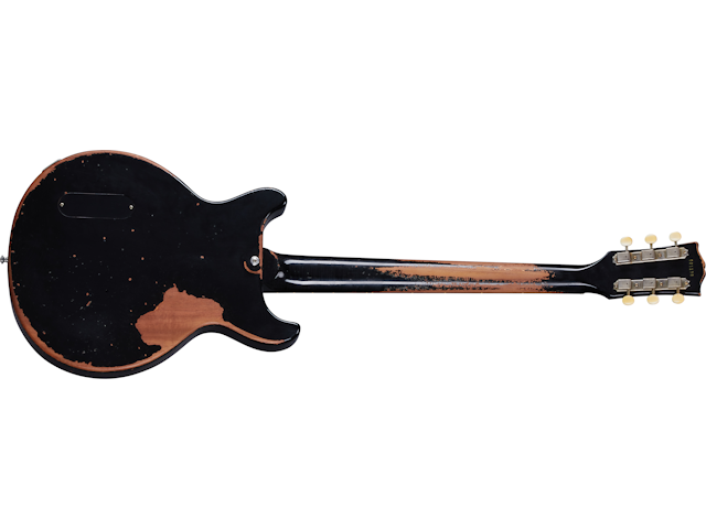 Gibson Murphy Lab Ultra Heavy Aged '60 Les Paul Jr Double-Cutaway, Ebony