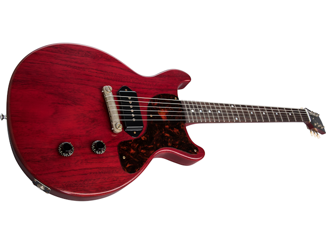 Gibson 1958 Les Paul Junior Double Cut Reissue VOS, Faded Cherry