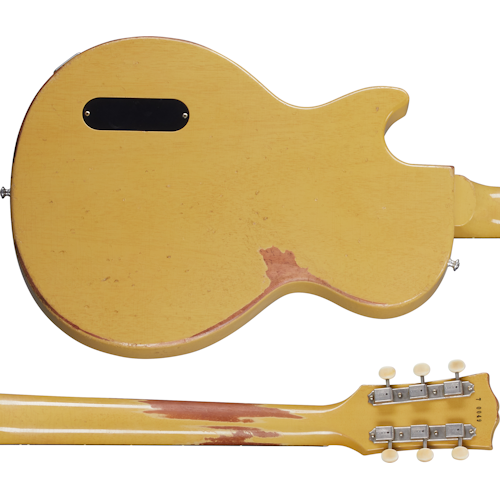 Gibson Murphy Lab Heavy Aged '57 Les Paul Junior, TV Yellow