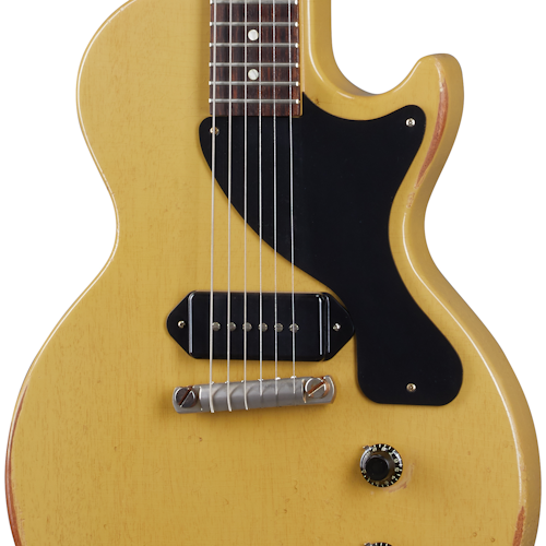 Gibson Murphy Lab Ultra Lite Aged '57 Les Paul Junior, TV Yellow