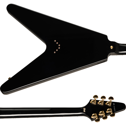Gibson Flying V Custom with Ebony Fretboard, Ebony