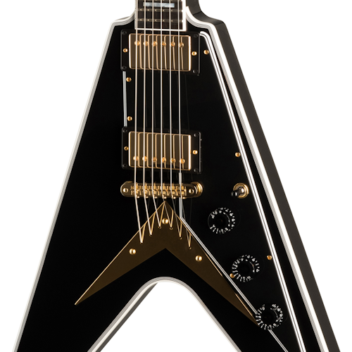 Gibson Flying V Custom with Ebony Fretboard, Ebony