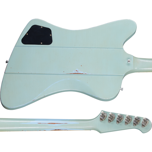 Gibson Murphy Lab Heavy Aged '63 Firebird V, Frost Blue