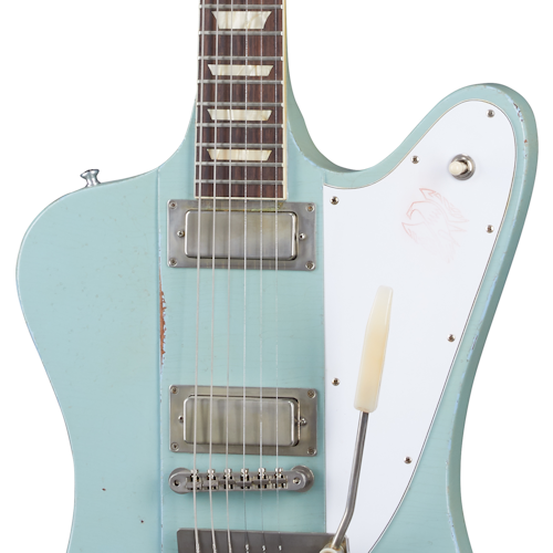 Gibson Murphy Lab Heavy Aged '63 Firebird V, Frost Blue