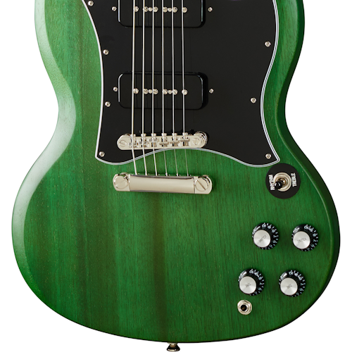 Epiphone SG Classic Worn P90s - Inverness Green