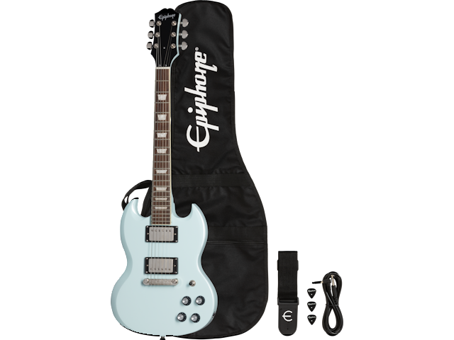 Epiphone Power Player SG Outfit - Ice Blue