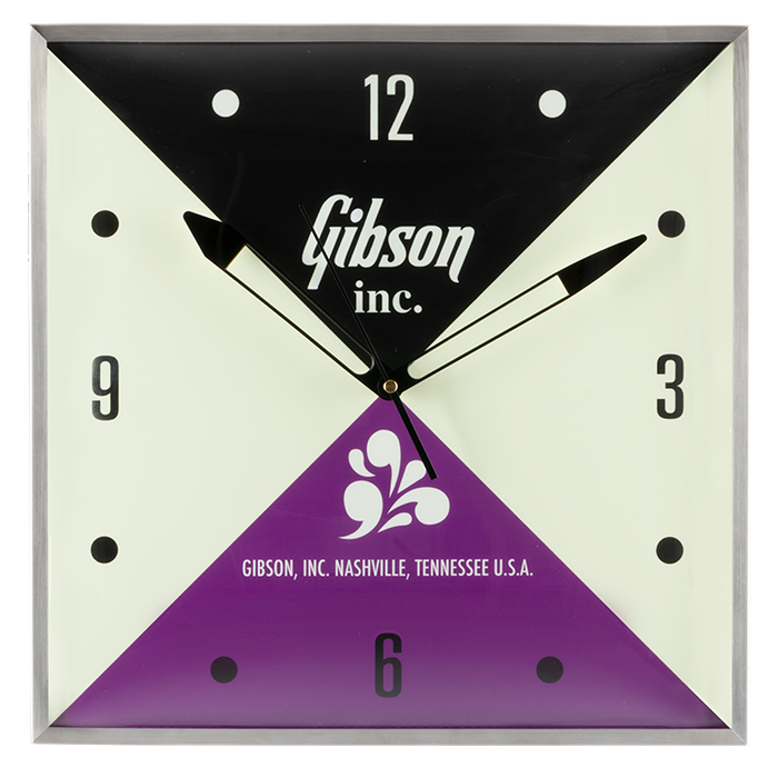 Gibson Vintage Lighted Clock Gibson Inc