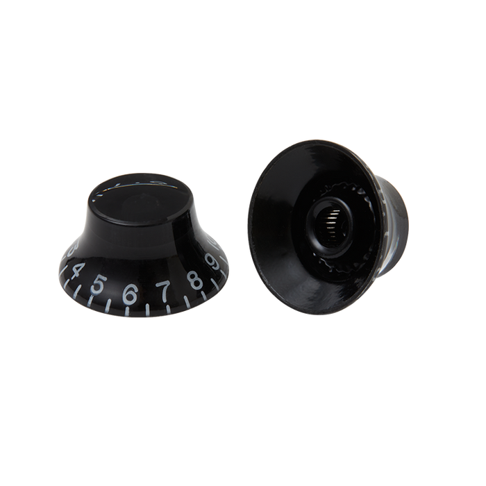 Gibson Top Hat Knobs - set of 4 - Black