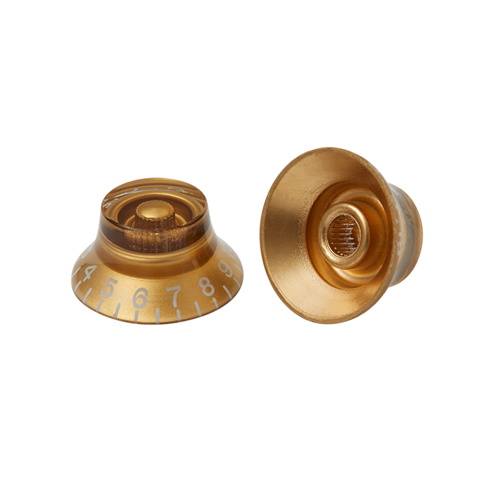 Gibson Top-Hat Tone & Volume Knob Set, Gold