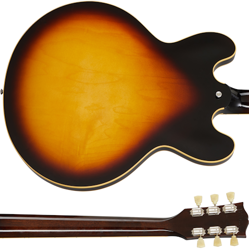 Gibson  ES-345 Left-handed, Vintage Burst