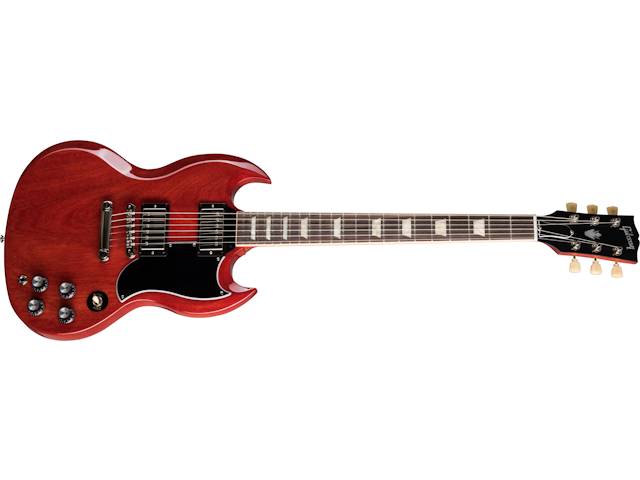 Gibson SG Standard '61 Stopbar Left-handed, Vintage Cherry