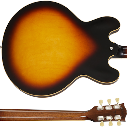 Gibson  ES-335 Left-handed, Vintage Burst