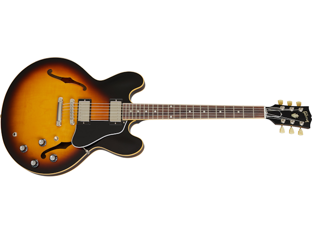 Gibson  ES-335 Left-handed, Vintage Burst