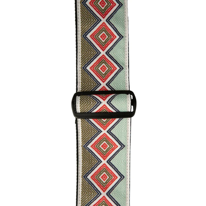 PRS 2.75" Retro Jacquard Strap Red/Green