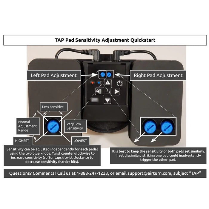 Air Turn - Wireless Bluetooth control for Percussionists