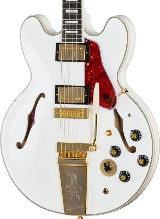 Epiphone Alex Lifeson 1976 ES-355 Custom, Alpine White