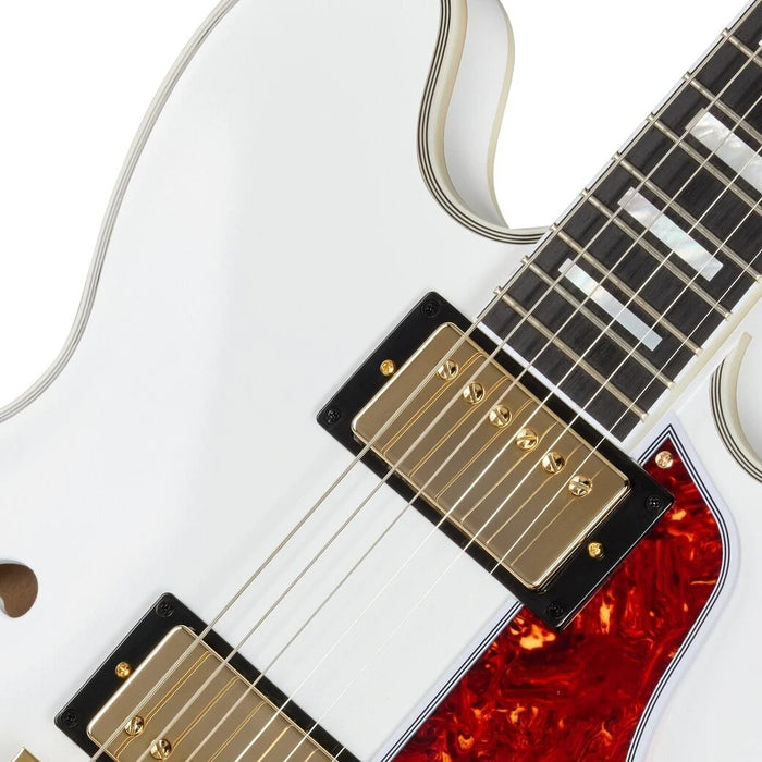 Epiphone Alex Lifeson 1976 ES-355 Custom, Alpine White