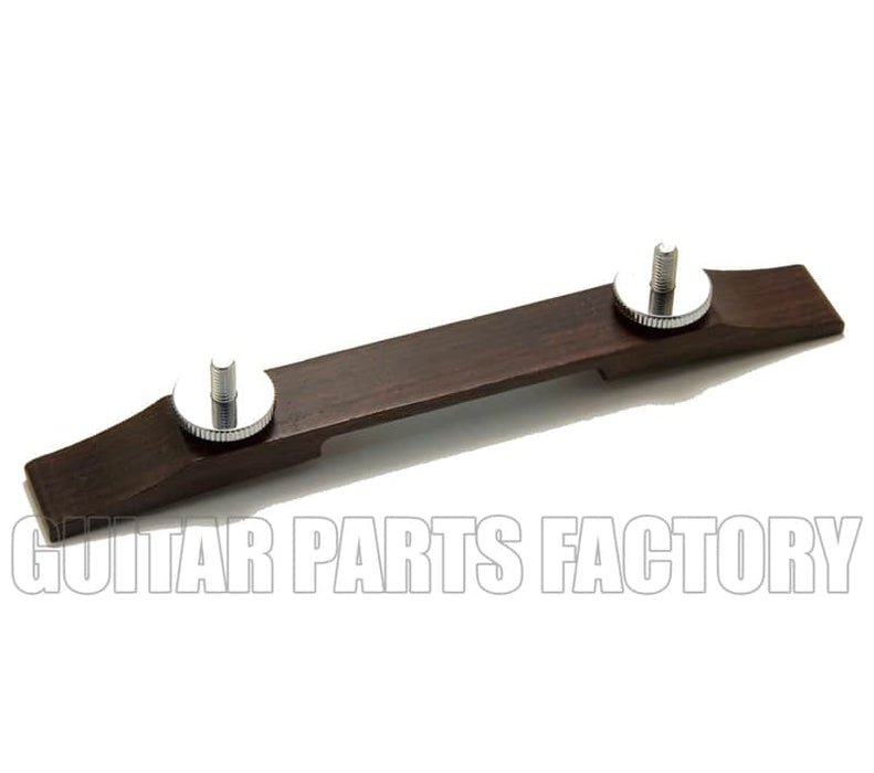 Gretsch Bridge Base, Rosewood 74mm w/15mm Chrome