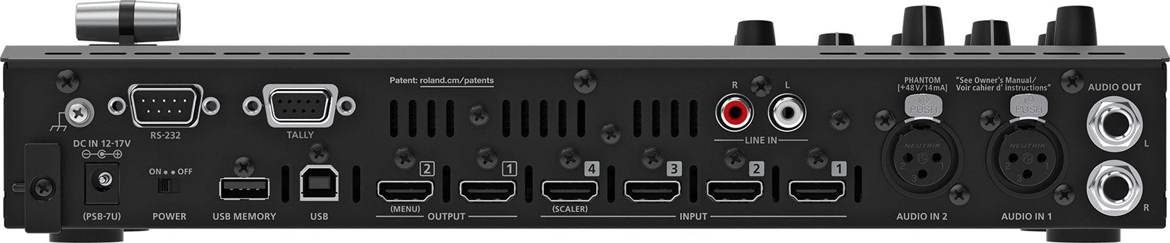 Roland V-1HD-PLUS Streaming Bundle