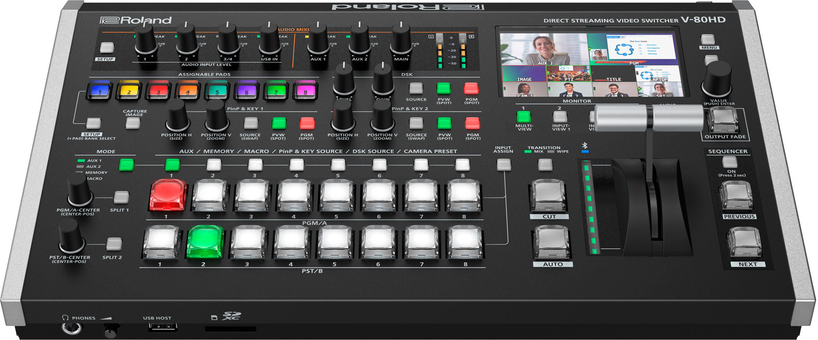 Roland V-80HD Direct Streaming Video Switcher