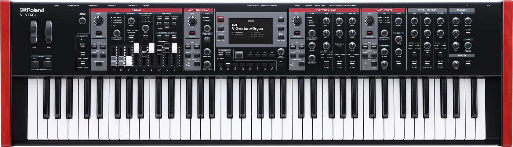 Roland Stage Keyboard 76-Note Waterfall Action