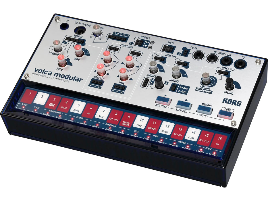 Korg VOLCAMODULAR Micro-Modular Synth With Multiple Patch Points