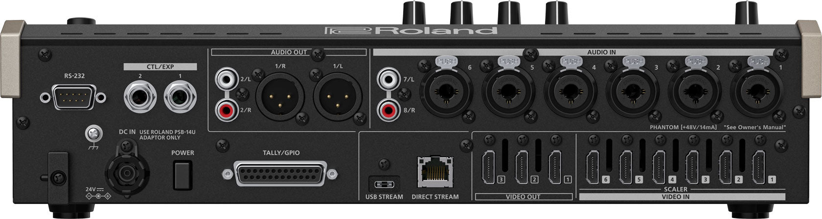 Roland VR-6HD Streaming AV Mixer