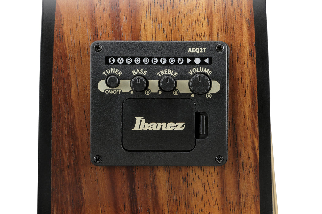 Ibanez PC50WSCEOPB Acoustic Electric Guitar, Open Pore Brown