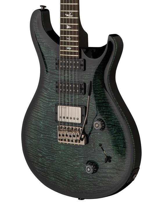 PRS Studio Mango Top Limited Edition Electric Guitar w/Hardshell Case, Cobalt Smokeburst (Stained Binding)