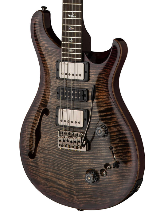 PRS Special Semi-Hollow Mango Top Limited Edition Electric Guitar w/Hardshell Case, Charcoal Purple Burst
