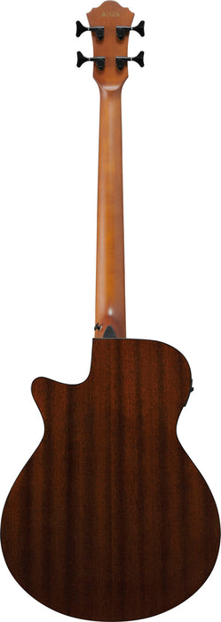 Ibanez AEGB24FE Acoustic Bass Guitar, Mahogany Sunburst High Gloss
