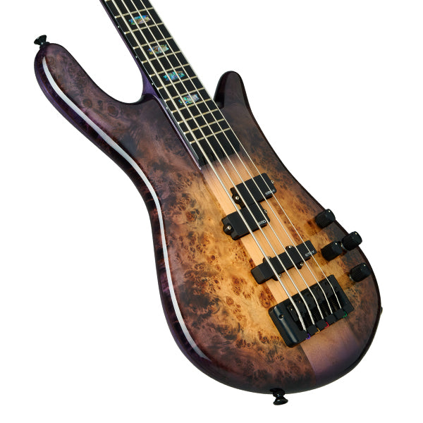 Spector Euro 5 Custom, Natural Violet Burst Gloss