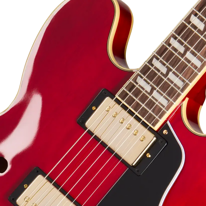 Epiphone Back to the Future ES-345 w/Hardshell Case, Cherry Red